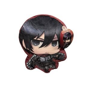 Attack on Titan Mikasa Chibi Plush Pillow NEW With Tag Surreal Entertainment